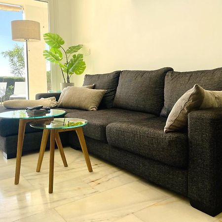 Modern Garden Apartment With A Fantastic Sea View And A Private Garden Sitio de Calahonda Exteriör bild