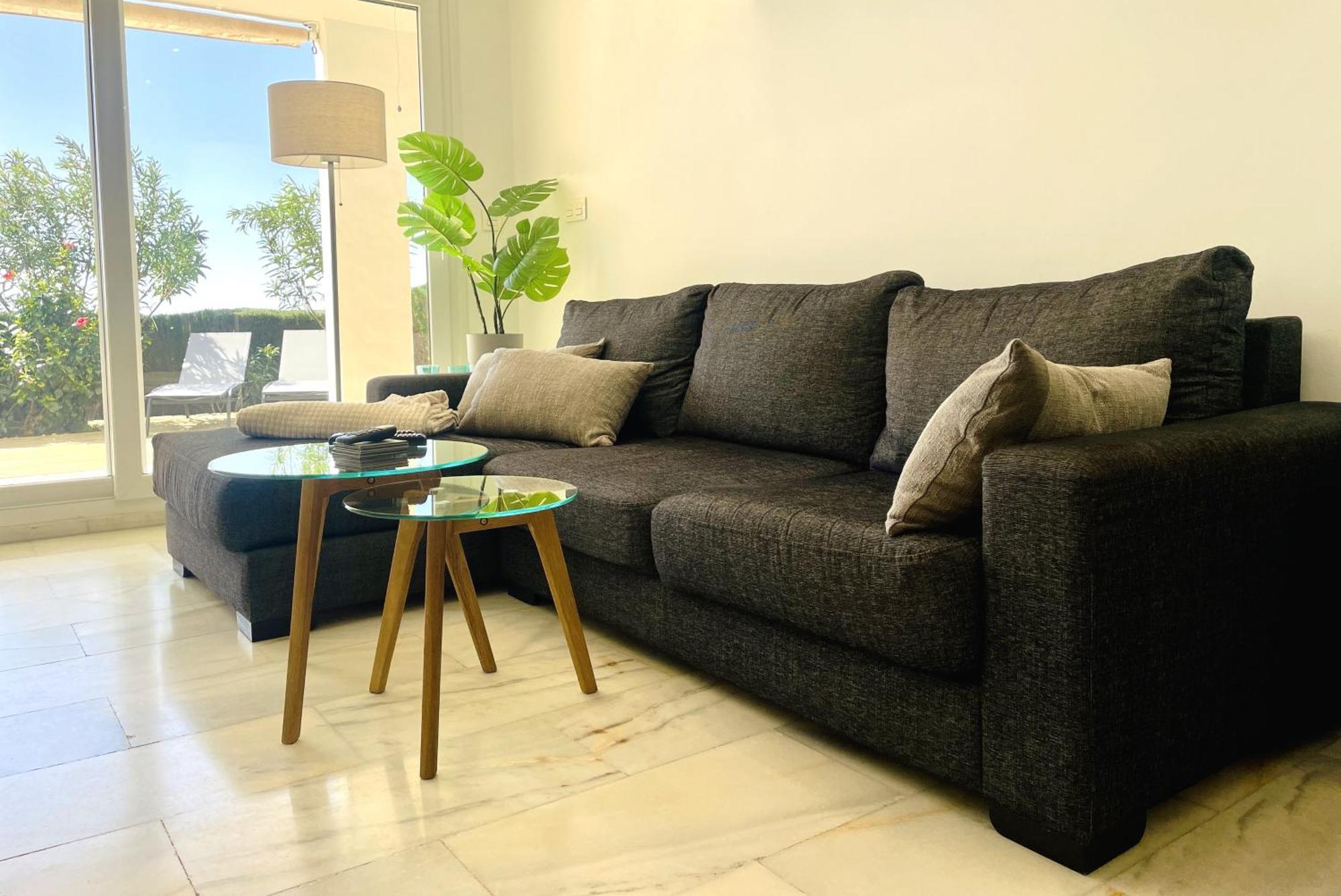 Modern Garden Apartment With A Fantastic Sea View And A Private Garden Sitio de Calahonda Exteriör bild